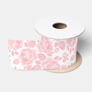 Ruban En Satin Mariage Rose rose pâle