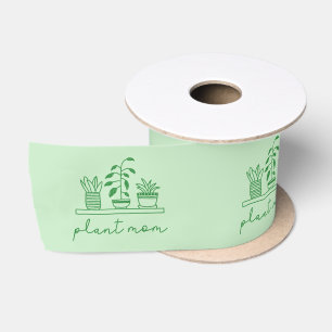 Ruban En Satin Mini Plante Maman mignonne Plante