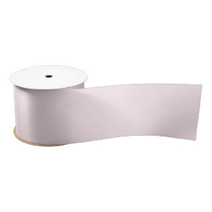 Ruban En Satin Minuscule rose pâle uni élégant