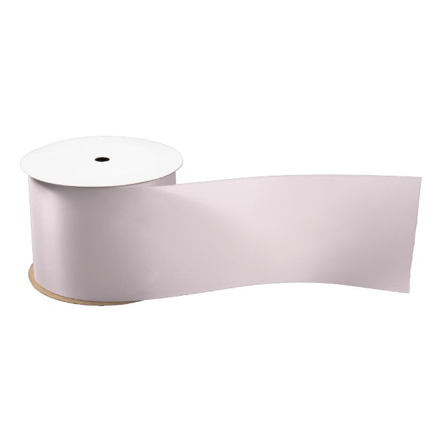 Ruban En Satin Minuscule rose pâle uni élégant (Bobine)