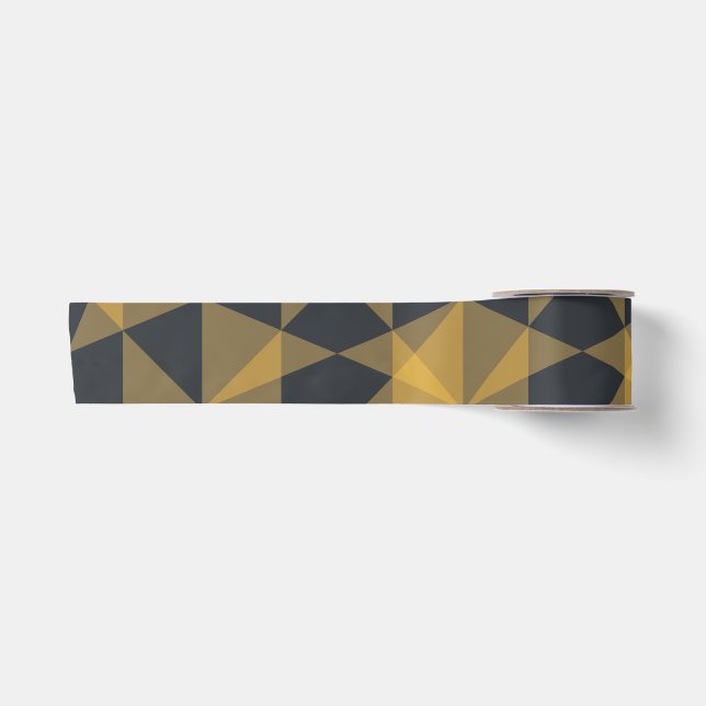 Ruban En Satin Modern, abstract, urban geometric triangle pattern (Devant)