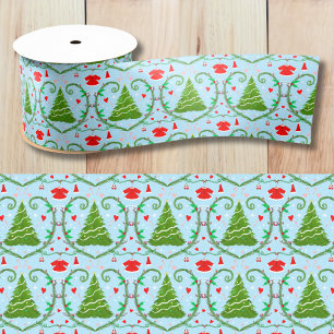 Ruban En Satin Motif de Baby shower de tenue Père Noël pour bébé 