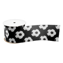 Motif de balle de football noir