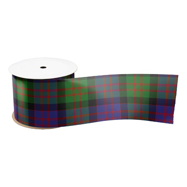 Ruban En Satin Motif de MacDonald Scottish Clan Tartan Plaid (Bobine)