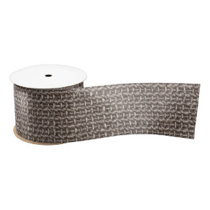 Ruban En Satin Motif de tapis Sisal