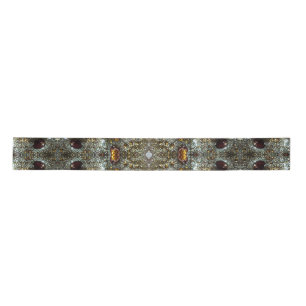 Ruban En Satin motif de texture brun Abstrait, gris foncé