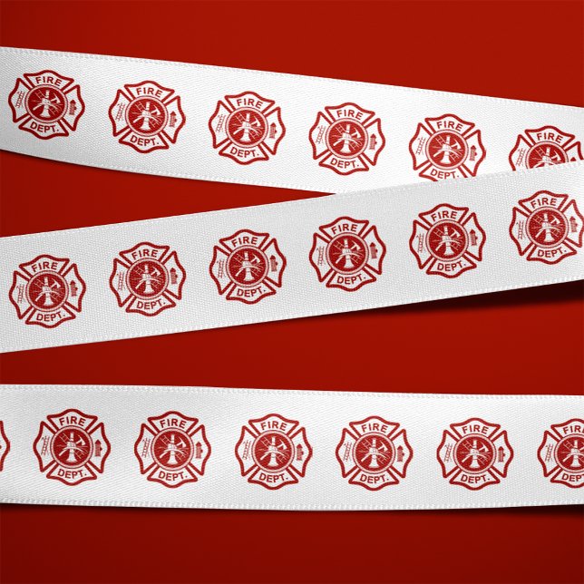 Ruban En Satin Motif des symboles croisés maltais (Créateur téléchargé)