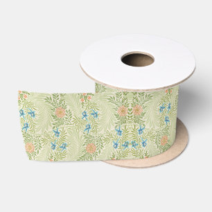 Ruban En Satin Motif floral de pied-d'alouette de William Morris