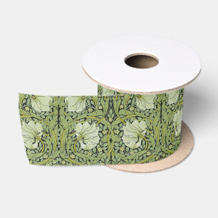 Ruban En Satin Motif floral vintage Pimpernel de William Morris