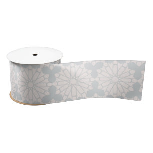 Ruban En Satin Motif géométrique islamique