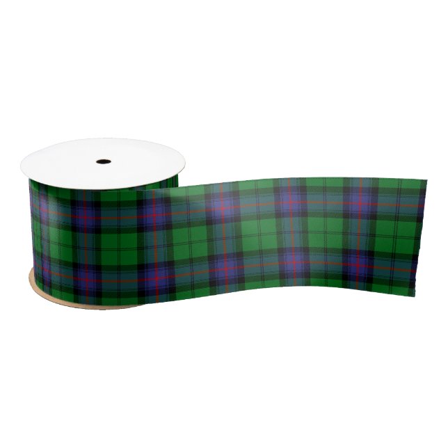Ruban En Satin Motif Tartan écossais Armstrong (Bobine)