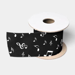 Ruban En Satin musique, note, clé, groupe, symbole, brillant, élé