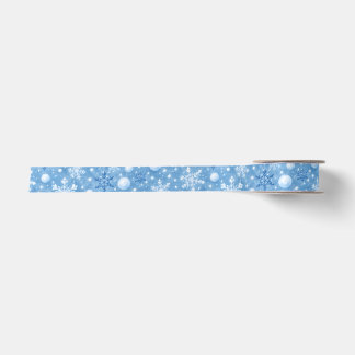 Ruban En Satin Neige hivernale