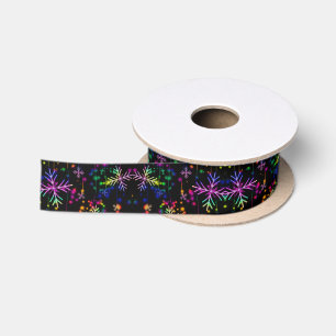 Ruban En Satin Neon Snow