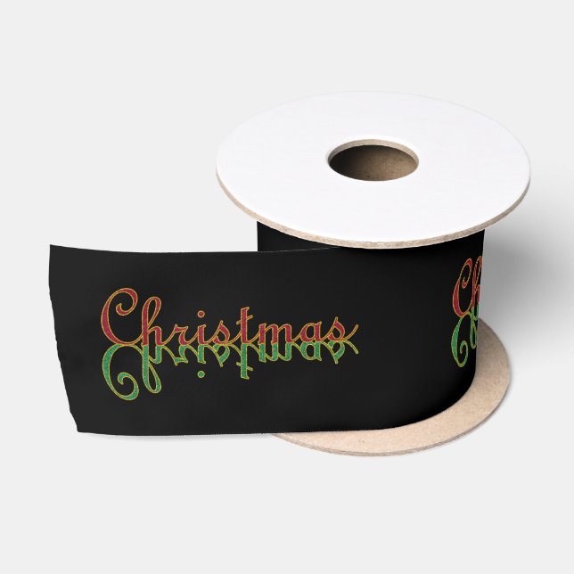 Ruban En Satin Noël (Bobine)