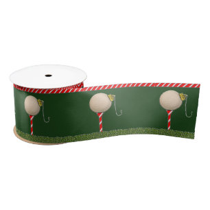 Ruban En Satin Noël de golf