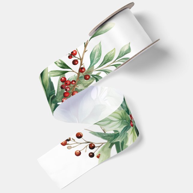 Ruban En Satin Noël élégant  (Dos)