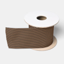 Noir et marron foncé rayé minimaliste rétro
