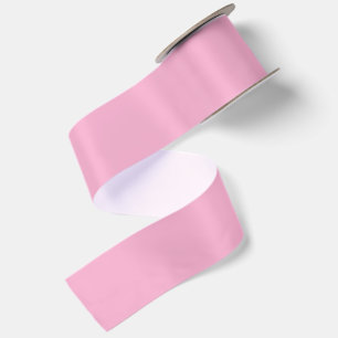 RUBAN EN SATIN NOM ET TEXTE PERSONNALISÉS ROSE
