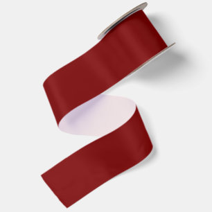 RUBAN EN SATIN NOM ET TEXTE PERSONNALISÉS ROUGE FONCÉ