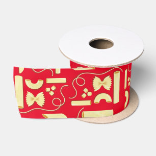 Ruban En Satin Nouilles Pâtes Enfants 1er anniversaire Italien
