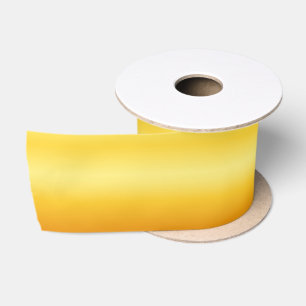 Ruban En Satin Ombre Jaune Doré