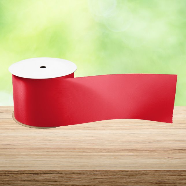 Ruban En Satin Opéra rouge uni (Créateur téléchargé)