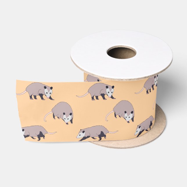 Ruban En Satin Opossums (Bobine)