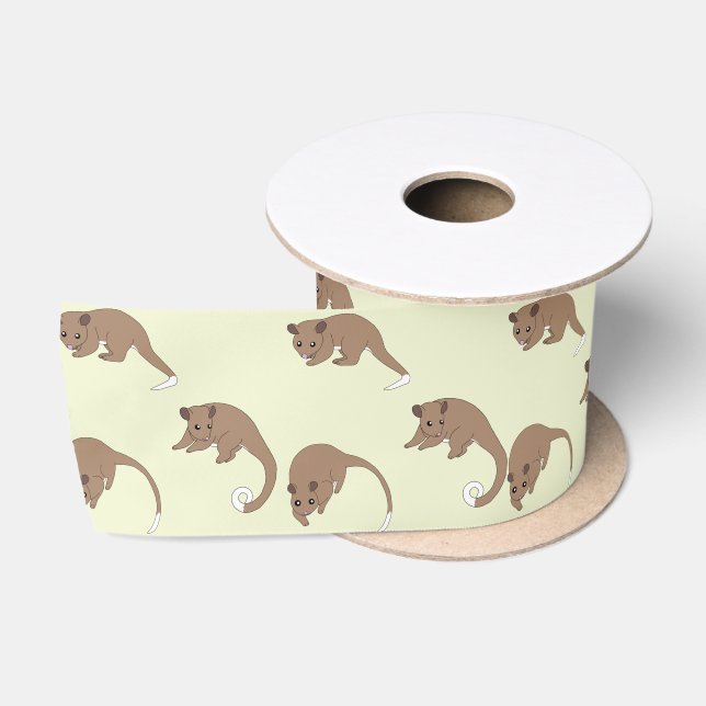 Ruban En Satin Opossums à queue préhensile (Bobine)
