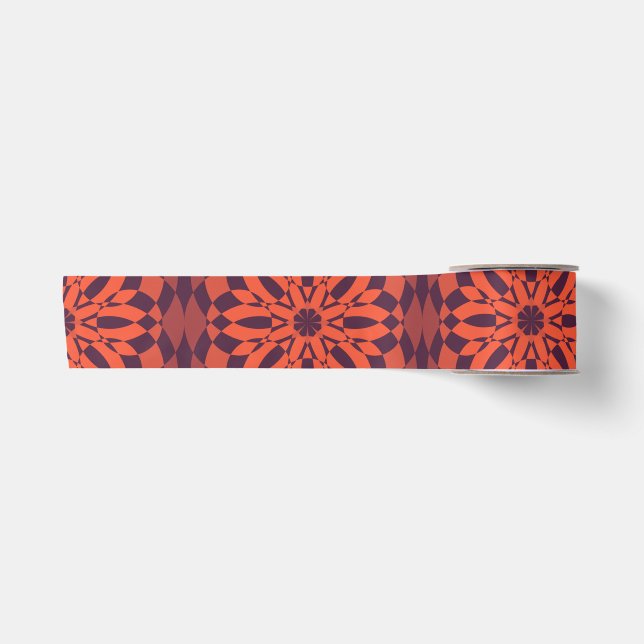 Ruban En Satin Orange purple cool, unique (Devant)
