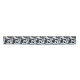 Ruban En Satin Orque Vagues orageuses