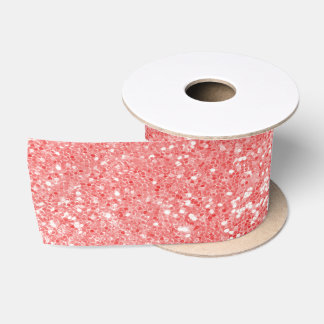 Ruban En Satin Paillette rose