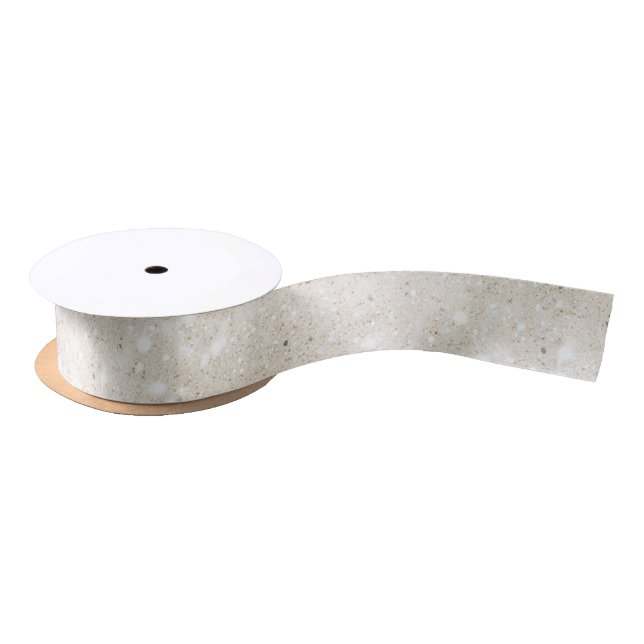 Ruban En Satin Paillettes de Sable Tropical   (Bobine)