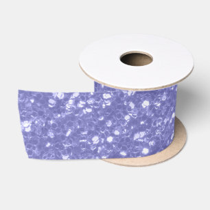 Ruban En Satin Paillettes scintillantes de violet lavande bling 