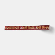 Pain d'épices Cookies' Xmas Train Satin Ribbon