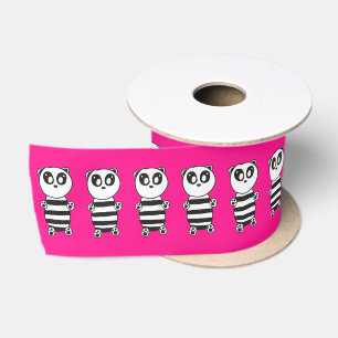 Ruban En Satin Panda Kids