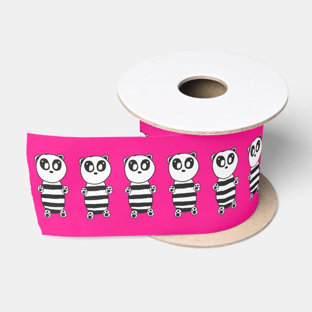 Ruban En Satin Panda Kids (Bobine)