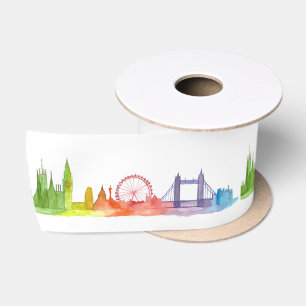 Ruban En Satin panorama de Londres Royaume-Uni fête Angleterre