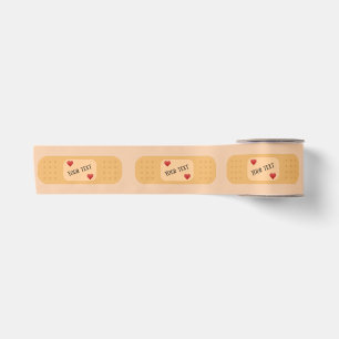 Ruban En Satin Pansement personnalisable texte Band-Aid