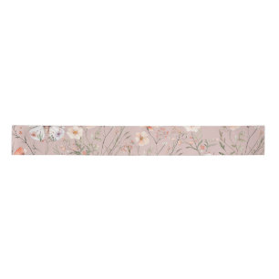 Ruban En Satin Papillon floral Fleur sauvage Boho