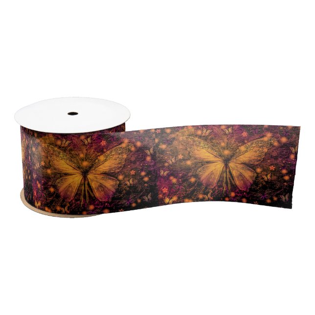 Ruban En Satin Papillon victorien (Bobine)