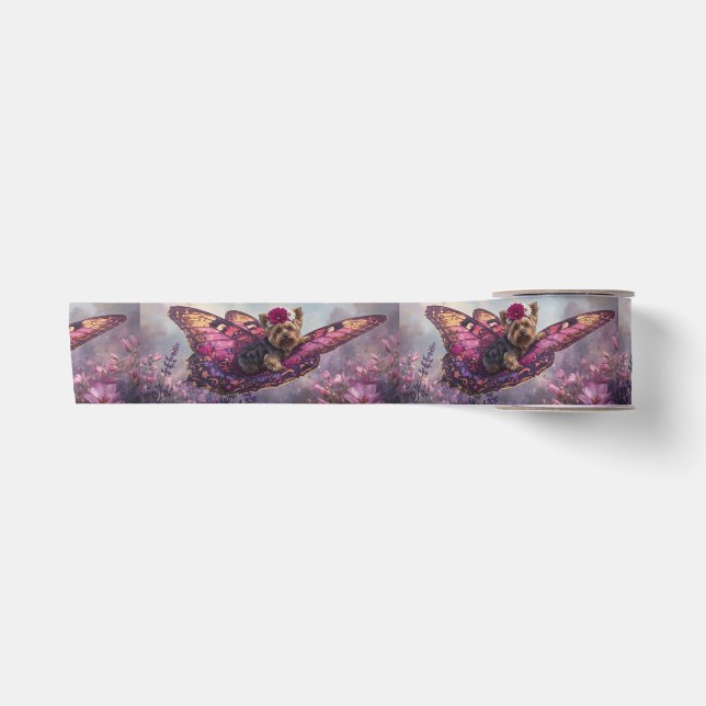 Ruban En Satin Papillon Yorki (Devant)