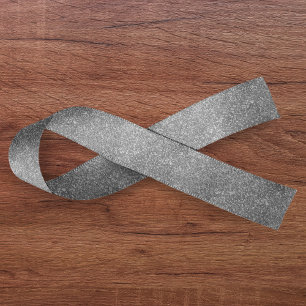 Ruban En Satin Parties scintillant argentée