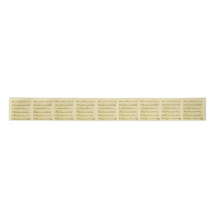 Ruban En Satin Partition manuscrite Notes de chansons Antique Ivo