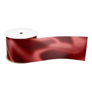 Ruban En Satin Passion Red Faux Satin Mariage