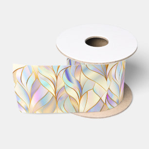 Ruban En Satin Pastel Iridescent