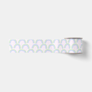 Ruban En Satin Pastel Rainbow rose