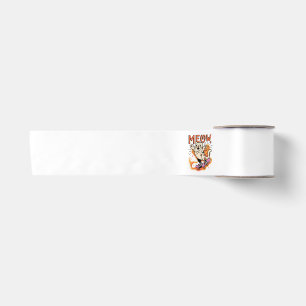 Ruban En Satin Patinage de chat Miaou