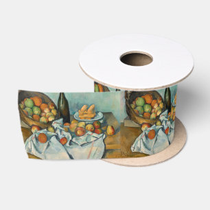 Ruban En Satin Paul Cezanne Panier de Pommes Nature morte vintage