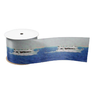 Ruban En Satin Peinture de bateau